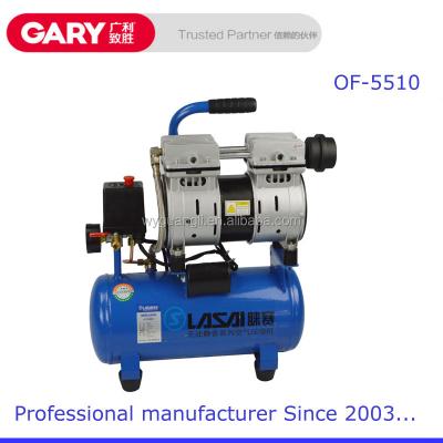 China OF5510 10L Oil Free Air Compressor for sale