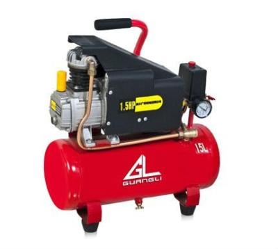 China OIL-LESS 1 horsepower mini portable air compressor for sale