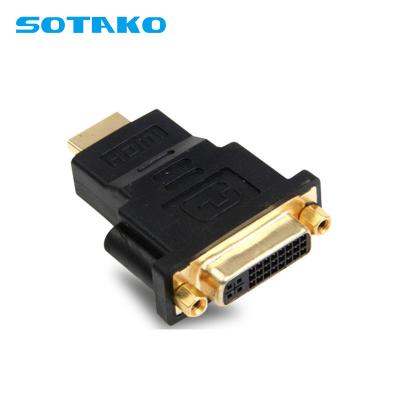 China SOTAKO HDTV Male To Female DVI24+5 Adapter Support 1080P HD for sale