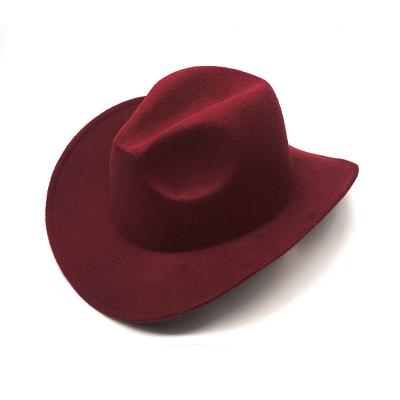 China 2021 Wholesale Custom Made Summer Brim Chain Vintage Fedora Cowboy Jazz Hat For Man Big Picture Fashion Brand for sale