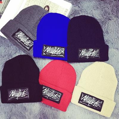 China JOINT Wholesale COMMON Wholesale Women's Woolen Popular New Arrival Fashion Fashion Beanie Hat Handmade Knitted Beanie Hat for sale