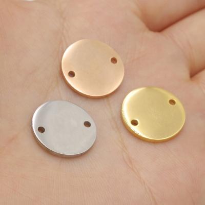 China Custom Real U Hypoallergenic Jewelry Tags For Jewelry Making Stainless Steel Jewelry Tag Custom Laser Engraved Logo Charm Holiday Gifts for sale