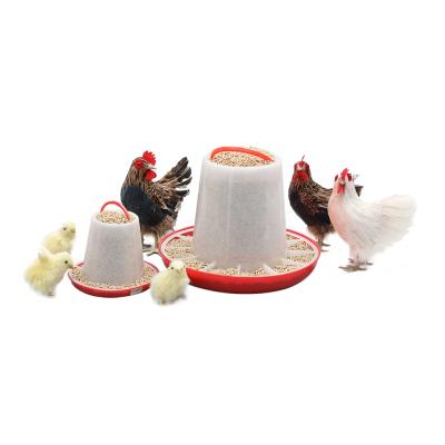 China Reduces Feed Waste / Save Breeding 360 Degree Chick Feeders Cost Hot Selling Pure HDPE 3KG Automobile With Handle for sale