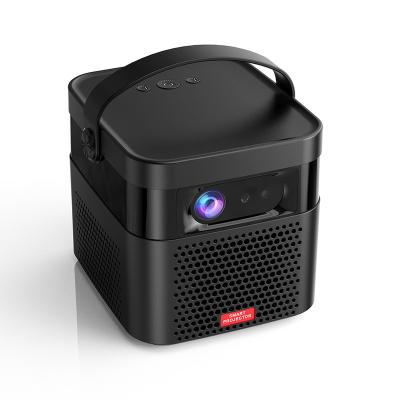 China Pico 2021 Newest Android 9.0 Built-in Speakers 2.4/5G Dual Band WIFI Mini Portable System 450 ANSI Lumens Video Beamer Projector for sale