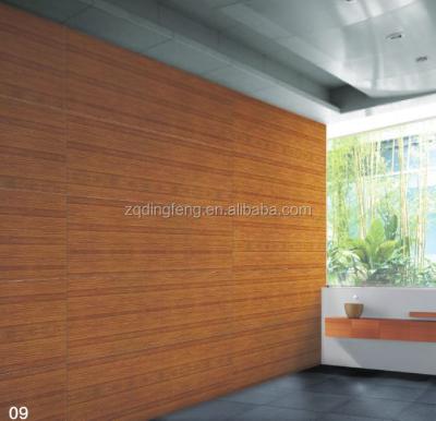 China Wood Grain Aluminum ACP New Siding Dingfeng Style for sale