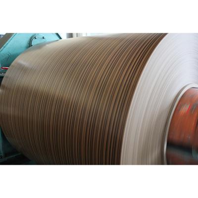 China ACP Dingfeng wood grain aluminum coil factory manufacture of low price wood aluminum coil panels in sale for sale