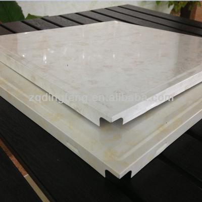 China Artistic aluminum faux tile/panel/panel,ceiling for kitchen and washroom from China Artistic Ceilings Suspended Ceiling for sale