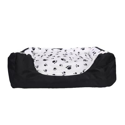 China Sustainable Cheap New Product Comfortable Pet Beds Waterproof Oxford Base Pet Bed for sale