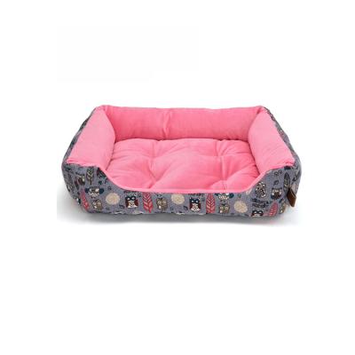 China New Product Launch Sustainable Popular Pet Bed PP Cotton Comfortable Pet Bed for sale