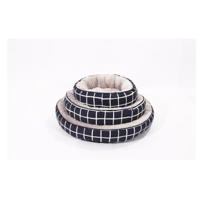 China Viable Most Popular Washable Small Animals Bed Round Fleece Pet Bed for sale