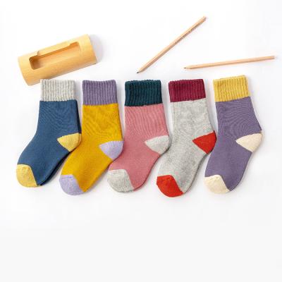 China Casual children's socks with heavy circles in winter for sale