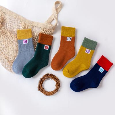 China New Autumn Sporty Winter Style Children's Wool Socks for sale