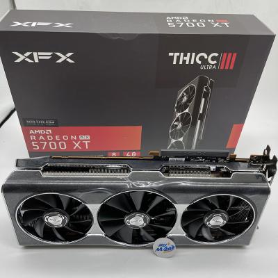 China XFX Dragon Radeon Rx 5700 Xt 8GB GDDR6 Workstation XFX 5700XT Graphics Card Red Card for sale