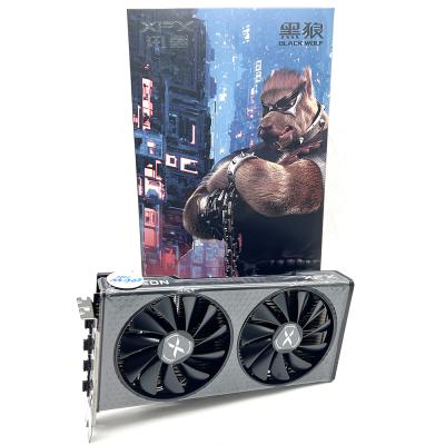 China Rumax Graphics Card XFX RX 6600 XT 8G Black Wolf Gaming Desktop GPU Graphics Cards for sale