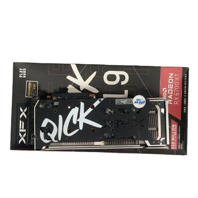 China Brand New XFX 6700 XT OC 12G GDDR6 Workstation for Gaming Desktop RX 6700XT Graphics Cards for sale