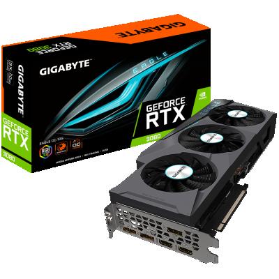 China Workstation Opened RTX 3080 Shenzhen Rumax Brand New Gigabyte EAGLE OC RTX 3080 10GB for sale