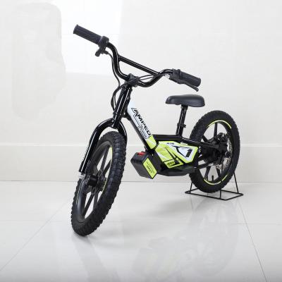 China Aluminum alloy children electric motor bicycle lion battery children's electric balance bike city leisure electric bicycle for sale