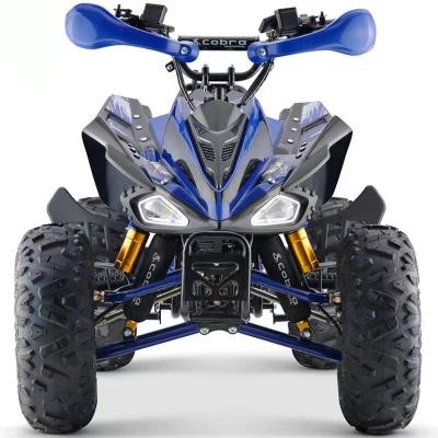 China Popular 1000W 1500W Steel Motor 4 Wheels Quad Auto ATV 2 Racing Electric Motorcycle Four Wheel Car Mini ATV for sale