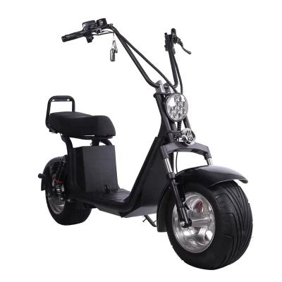 China Citycoco smart e-scooter 2500w 2 wheels scooter 2000w 20ah 60v unisex fat battery electric tire for adult for sale