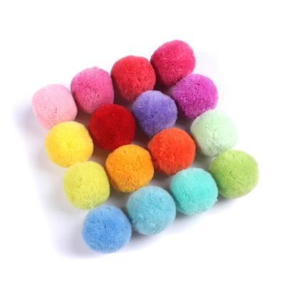 China Christamas Home Party Decoration Dress Accessories and Decoration Party Assorted Sizes Glitter Pom Poms DIY for sale