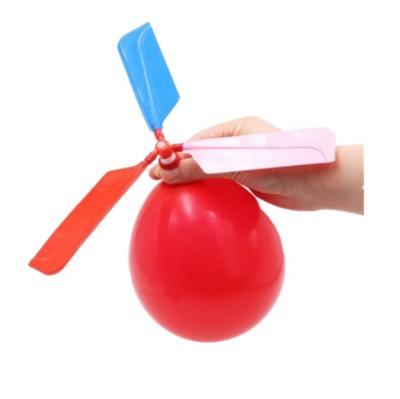 China ROD Toy Classic Flying Toys Balloon Helicopter Airplanes Children PULL BACK Toys for sale