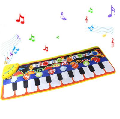 China Non-Toxic Baby Musical Toys Floor Piano Keyboard Touch Playmat Early Education Toys For Toddlers for sale