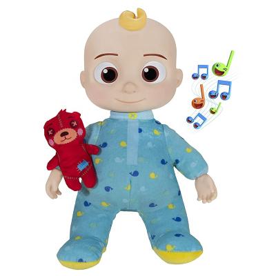 China Official Novelty Plush Soft Organism Bedtime Doll Musical Toys For Babies for sale