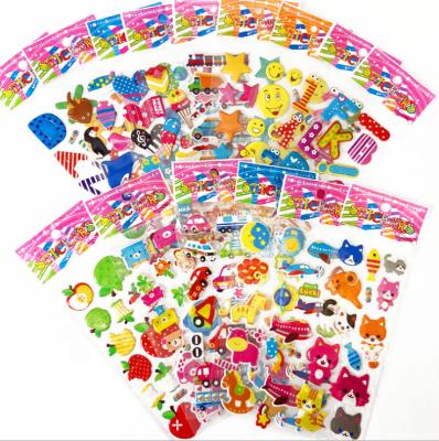 China EASY TO PEEL AND STICK Cartoon Paste Reward Stickers Bubble Animated Stickers Stickers for sale