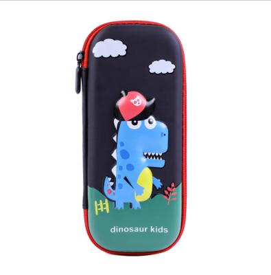 China Schools & Offices Cartoon Student Stationery EVA 3D Custom Cute Pencil Case for School Kids for sale