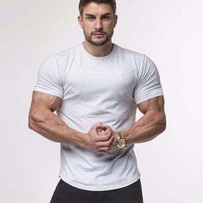 China Antibacterial Private Label Fitness Wear And Slim Fit Custom T-Shirt for sale