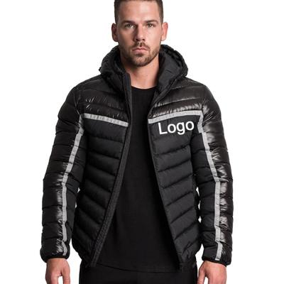 China Private Label Winter Gym Clothing Mens Antibacterial Stripper Plus Size Jacket for sale