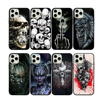 China Hallowmas Skeleton Devil Shockproof TPU+PC Mobile Phone Case for iphone 12 pro for sale