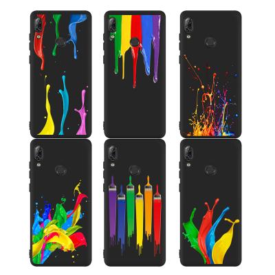 China Painting Pattern Matte Soft TPU Lightweight Overflowing Cell Phone Case Cover For Lenovo Z6 PRO for sale