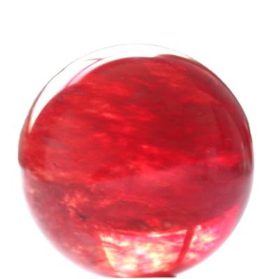 China High Quality Red Smelting Stone Quartz Crystal Ball For Sale From China for sale