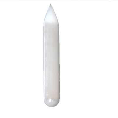 China China Wholesale Crystal Tower Carving Crafts Natural Stone Column Gypsum Pointed Stem for sale