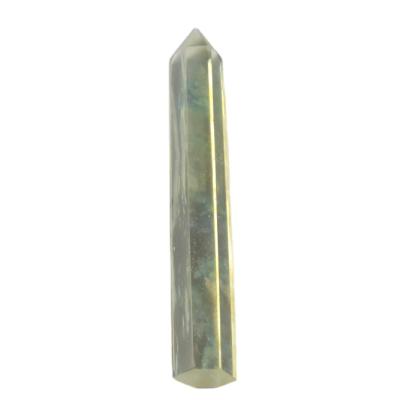 China Wholesale Yellow Point Wand Quartz Crystals Healing Melting Stones From China for sale