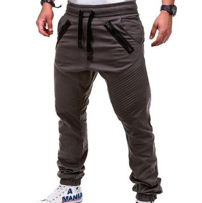 China 2021 Moco Hot Sale Men's Fashion Joggers Casual Slim Fit Anti-wrinkle Cargo Pants Sporty Sweatpants for sale