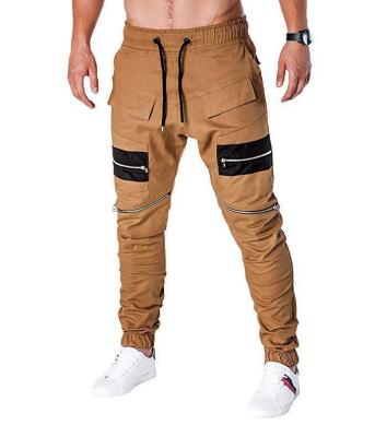 China Moco 2021 Anti-Wrinkle Mens Hip Hop Trotter Pants Techwear Track Tactical Streetwear Pants With Zipper Pockets for sale