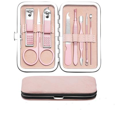 China Goods 2022 Hot Selling Professional Manicure Tools Stainless Steel Nail Clipper Manicure Gift Set Professional Manicure Tools for sale