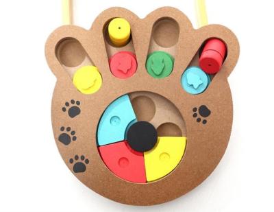 China 2022 Amazon Hot Sale Pet Products Pet Products Toy Leaking Food Bowl Treat Pet Game Dog Smart Puzzle Chew Viable Interactive Dispensing Toys for sale