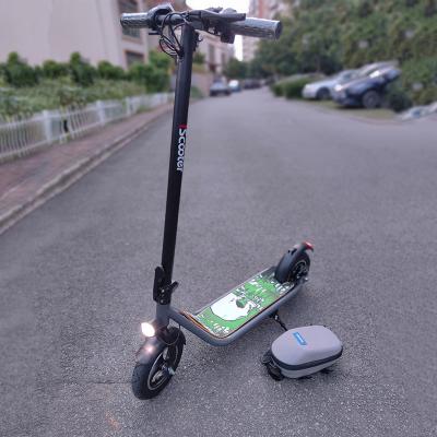 China Foldable Original design 7.5 AH Battery  10 inch 350w Motor 25KM Range  foldable electric Scooter private use high cost performance for sale