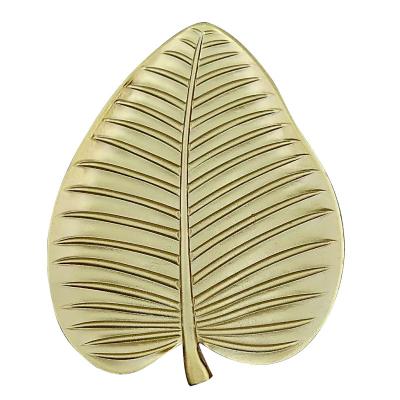 China 2021 New Design Artwork Decor Contemporary Modern Table Leaf Ornaments Elegant Home Decoration for sale