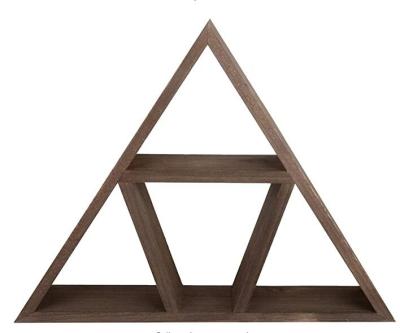 China China Mountain Floating Shelf - Rustic Shelves and Wood Shelf for Mountain Decor, Cabin Decor for sale