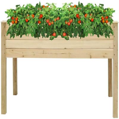 China China Raised Garden Bed Herb Planter Box With Legs Raised Garden Bed For Vegetables Outdoor Indoor for sale