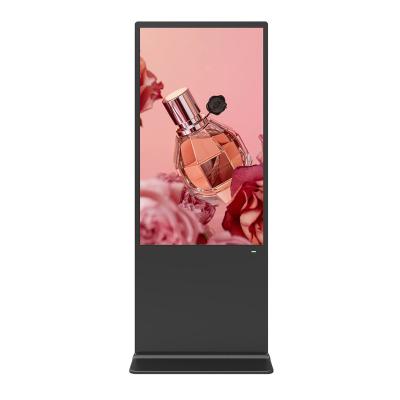 China Indoor Indoor 65 Inch Advertising Screen Display HD Infrared Touchscreen Customize Commercial Display for sale