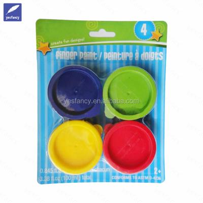 China Non-Toxic and Eco-Friendly Service Non-Toxic Washable High Quality Finger Paints Good for Kids for sale