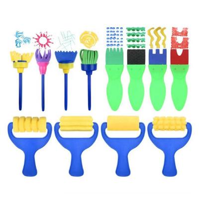 China Can sell single or in low MOQ paint roller brush DIY paint roller set brush for kids for sale