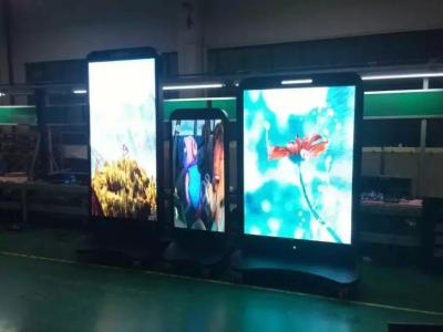 China Het geleide Digitale kabinet van het de Huuraluminium van de Aanplakbord Adverterende Speler 55inch P3 Te koop