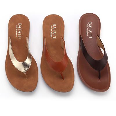 China 2021 New Fashion Trend Ladies Casual Shoes Easy To Use Flip Flops Slippers For Women for sale