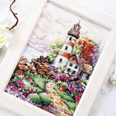 China Free Shipping Europe DIY Sewing Cross Stitch Handmade Set Kits For Embroidery Home Decor Landscape Cross Stitch Free Pattern for sale